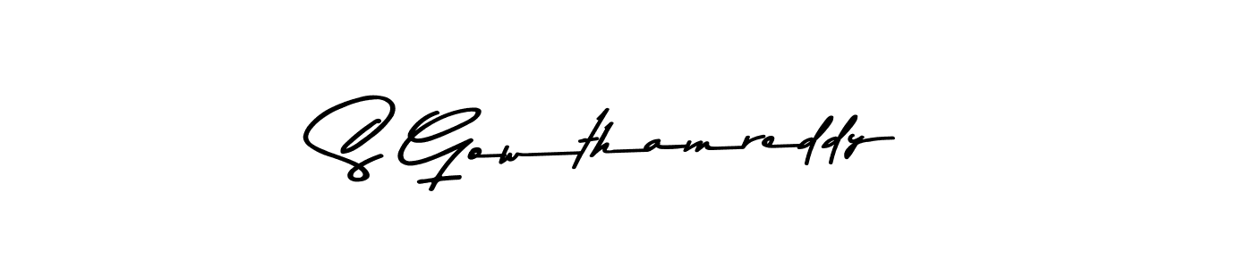 Here are the top 10 professional signature styles for the name S Gowthamreddy. These are the best autograph styles you can use for your name. S Gowthamreddy signature style 9 images and pictures png