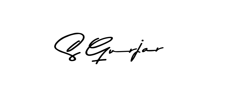 Make a beautiful signature design for name S Gurjar. Use this online signature maker to create a handwritten signature for free. S Gurjar signature style 9 images and pictures png