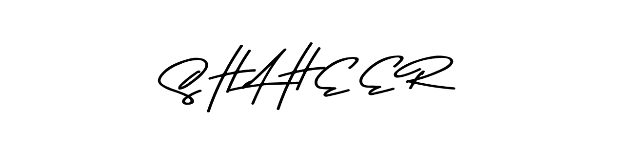 It looks lik you need a new signature style for name S H A H E E R. Design unique handwritten (Asem Kandis PERSONAL USE) signature with our free signature maker in just a few clicks. S H A H E E R signature style 9 images and pictures png