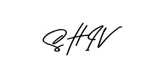 How to make S H I V signature? Asem Kandis PERSONAL USE is a professional autograph style. Create handwritten signature for S H I V name. S H I V signature style 9 images and pictures png