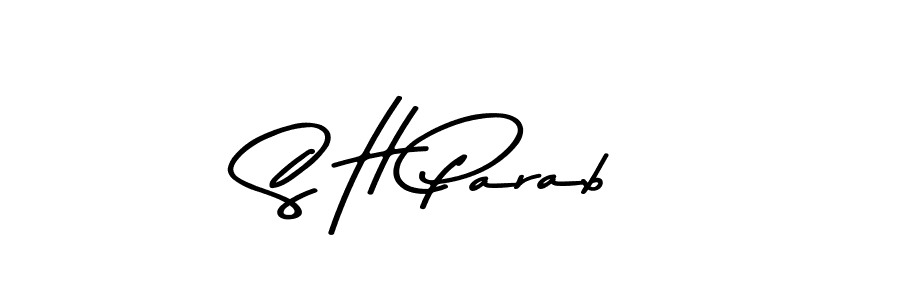 Similarly Asem Kandis PERSONAL USE is the best handwritten signature design. Signature creator online .You can use it as an online autograph creator for name S H Parab. S H Parab signature style 9 images and pictures png