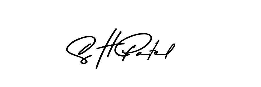 Design your own signature with our free online signature maker. With this signature software, you can create a handwritten (Asem Kandis PERSONAL USE) signature for name S H Patel. S H Patel signature style 9 images and pictures png