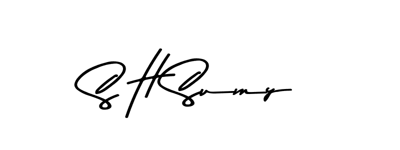 It looks lik you need a new signature style for name S H Sumy. Design unique handwritten (Asem Kandis PERSONAL USE) signature with our free signature maker in just a few clicks. S H Sumy signature style 9 images and pictures png