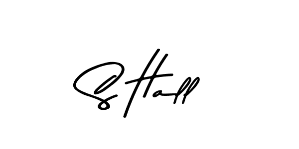 How to make S Hall signature? Asem Kandis PERSONAL USE is a professional autograph style. Create handwritten signature for S Hall name. S Hall signature style 9 images and pictures png