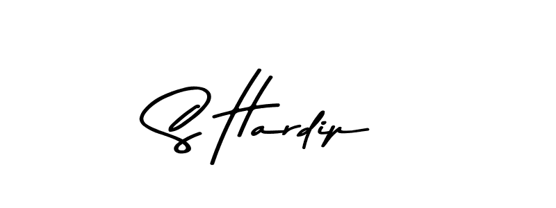 You should practise on your own different ways (Asem Kandis PERSONAL USE) to write your name (S Hardip) in signature. don't let someone else do it for you. S Hardip signature style 9 images and pictures png