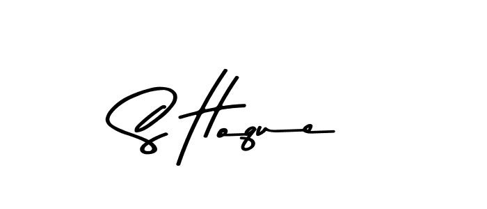 You should practise on your own different ways (Asem Kandis PERSONAL USE) to write your name (S Hoque) in signature. don't let someone else do it for you. S Hoque signature style 9 images and pictures png