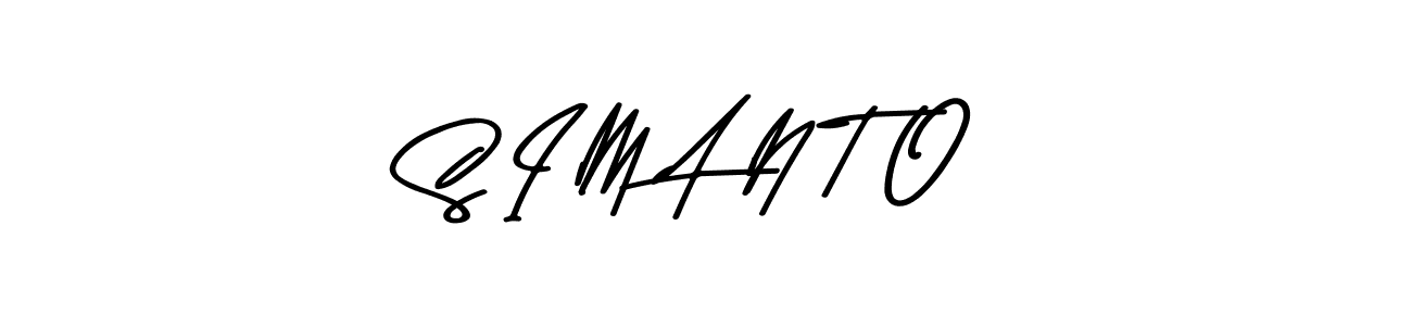 Check out images of Autograph of S I M A N T O name. Actor S I M A N T O Signature Style. Asem Kandis PERSONAL USE is a professional sign style online. S I M A N T O signature style 9 images and pictures png