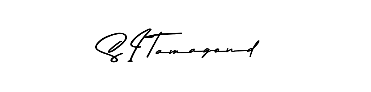 Also You can easily find your signature by using the search form. We will create S I Tamagond name handwritten signature images for you free of cost using Asem Kandis PERSONAL USE sign style. S I Tamagond signature style 9 images and pictures png