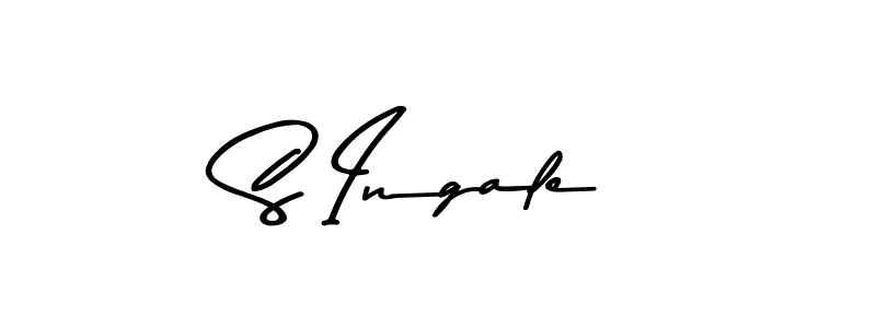 This is the best signature style for the S Ingale name. Also you like these signature font (Asem Kandis PERSONAL USE). Mix name signature. S Ingale signature style 9 images and pictures png