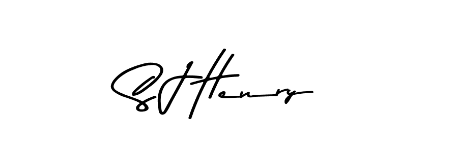 S J Henry stylish signature style. Best Handwritten Sign (Asem Kandis PERSONAL USE) for my name. Handwritten Signature Collection Ideas for my name S J Henry. S J Henry signature style 9 images and pictures png