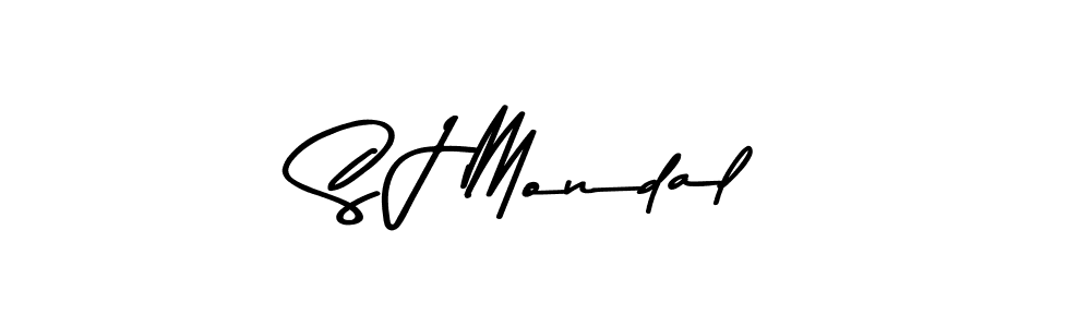 The best way (Asem Kandis PERSONAL USE) to make a short signature is to pick only two or three words in your name. The name S J Mondal include a total of six letters. For converting this name. S J Mondal signature style 9 images and pictures png