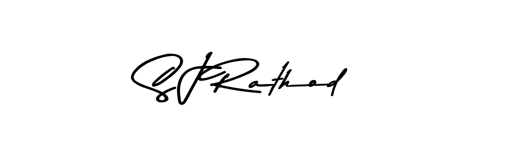 Make a short S J Rathod signature style. Manage your documents anywhere anytime using Asem Kandis PERSONAL USE. Create and add eSignatures, submit forms, share and send files easily. S J Rathod signature style 9 images and pictures png