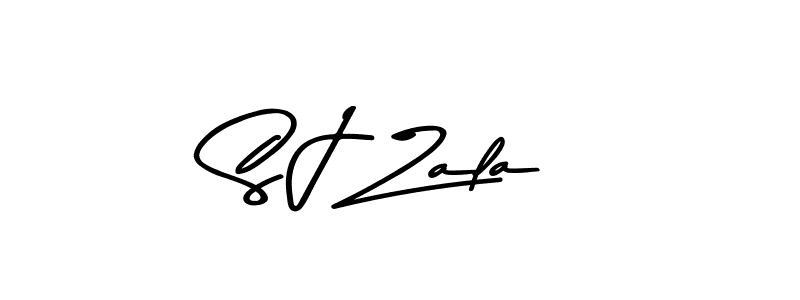 Best and Professional Signature Style for S J Zala. Asem Kandis PERSONAL USE Best Signature Style Collection. S J Zala signature style 9 images and pictures png