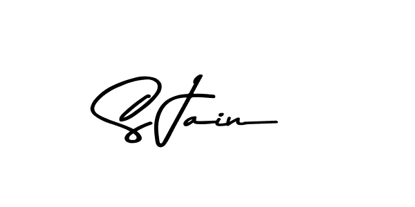 Use a signature maker to create a handwritten signature online. With this signature software, you can design (Asem Kandis PERSONAL USE) your own signature for name S Jain. S Jain signature style 9 images and pictures png