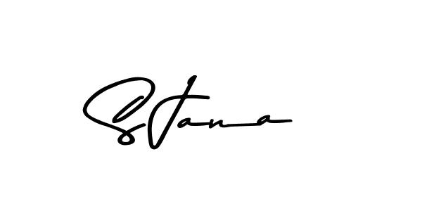 This is the best signature style for the S Jana name. Also you like these signature font (Asem Kandis PERSONAL USE). Mix name signature. S Jana signature style 9 images and pictures png