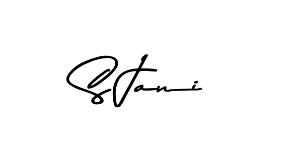 Use a signature maker to create a handwritten signature online. With this signature software, you can design (Asem Kandis PERSONAL USE) your own signature for name S Jani. S Jani signature style 9 images and pictures png