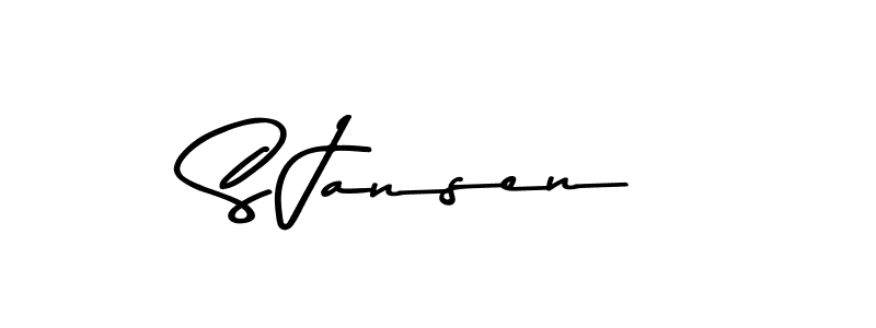 S Jansen stylish signature style. Best Handwritten Sign (Asem Kandis PERSONAL USE) for my name. Handwritten Signature Collection Ideas for my name S Jansen. S Jansen signature style 9 images and pictures png