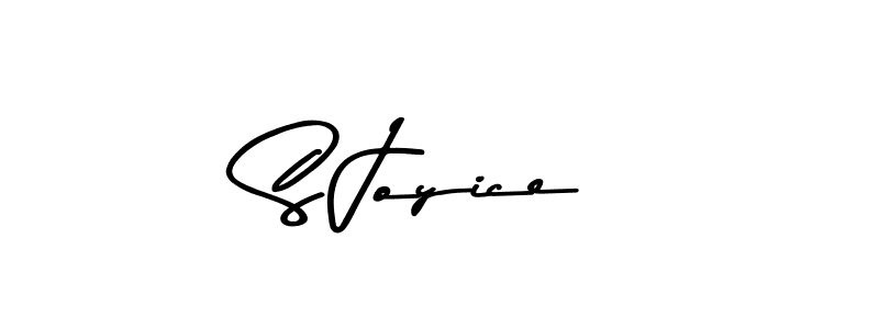 Design your own signature with our free online signature maker. With this signature software, you can create a handwritten (Asem Kandis PERSONAL USE) signature for name S Joyice. S Joyice signature style 9 images and pictures png