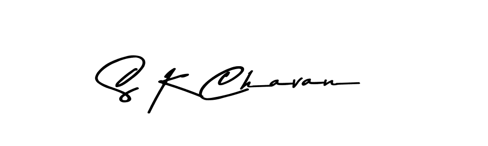 This is the best signature style for the S K Chavan name. Also you like these signature font (Asem Kandis PERSONAL USE). Mix name signature. S K Chavan signature style 9 images and pictures png