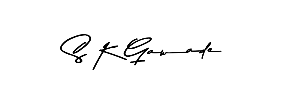 Also we have S K Gawade name is the best signature style. Create professional handwritten signature collection using Asem Kandis PERSONAL USE autograph style. S K Gawade signature style 9 images and pictures png