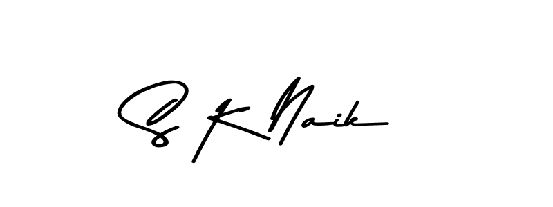 Use a signature maker to create a handwritten signature online. With this signature software, you can design (Asem Kandis PERSONAL USE) your own signature for name S K Naik. S K Naik signature style 9 images and pictures png