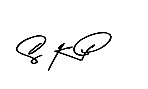 How to make S K P signature? Asem Kandis PERSONAL USE is a professional autograph style. Create handwritten signature for S K P name. S K P signature style 9 images and pictures png