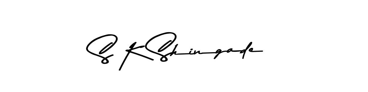 Also You can easily find your signature by using the search form. We will create S K Shingade name handwritten signature images for you free of cost using Asem Kandis PERSONAL USE sign style. S K Shingade signature style 9 images and pictures png