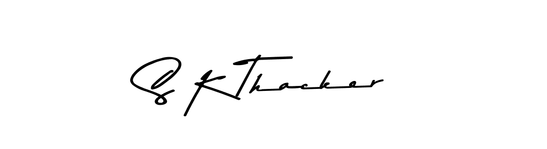 Similarly Asem Kandis PERSONAL USE is the best handwritten signature design. Signature creator online .You can use it as an online autograph creator for name S K Thacker. S K Thacker signature style 9 images and pictures png