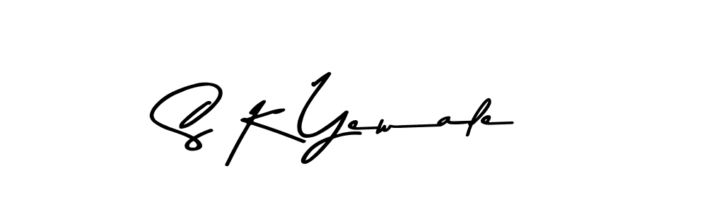 Asem Kandis PERSONAL USE is a professional signature style that is perfect for those who want to add a touch of class to their signature. It is also a great choice for those who want to make their signature more unique. Get S K Yewale name to fancy signature for free. S K Yewale signature style 9 images and pictures png
