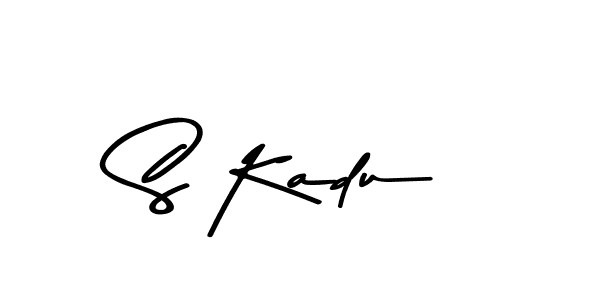 Check out images of Autograph of S Kadu name. Actor S Kadu Signature Style. Asem Kandis PERSONAL USE is a professional sign style online. S Kadu signature style 9 images and pictures png