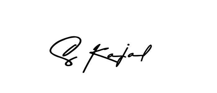 The best way (Asem Kandis PERSONAL USE) to make a short signature is to pick only two or three words in your name. The name S Kajal include a total of six letters. For converting this name. S Kajal signature style 9 images and pictures png