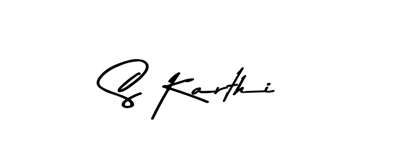 How to make S Karthi signature? Asem Kandis PERSONAL USE is a professional autograph style. Create handwritten signature for S Karthi name. S Karthi signature style 9 images and pictures png