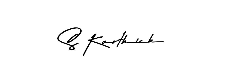 if you are searching for the best signature style for your name S Karthick. so please give up your signature search. here we have designed multiple signature styles  using Asem Kandis PERSONAL USE. S Karthick signature style 9 images and pictures png