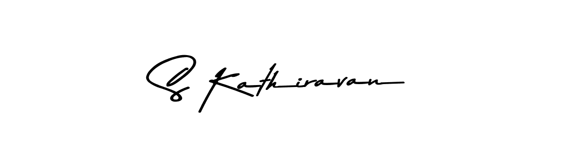 Design your own signature with our free online signature maker. With this signature software, you can create a handwritten (Asem Kandis PERSONAL USE) signature for name S Kathiravan. S Kathiravan signature style 9 images and pictures png