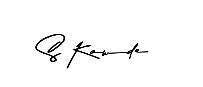 S Kawde stylish signature style. Best Handwritten Sign (Asem Kandis PERSONAL USE) for my name. Handwritten Signature Collection Ideas for my name S Kawde. S Kawde signature style 9 images and pictures png