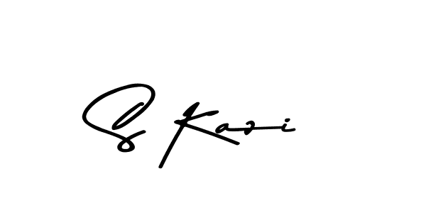 You can use this online signature creator to create a handwritten signature for the name S Kazi. This is the best online autograph maker. S Kazi signature style 9 images and pictures png