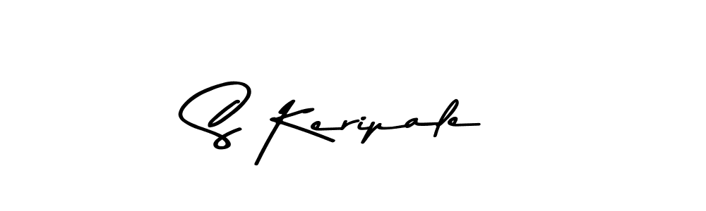 The best way (Asem Kandis PERSONAL USE) to make a short signature is to pick only two or three words in your name. The name S Keripale include a total of six letters. For converting this name. S Keripale signature style 9 images and pictures png