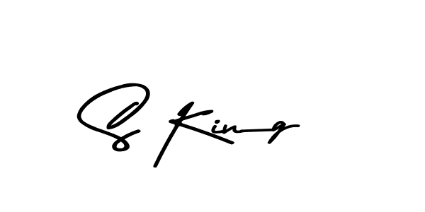 Make a beautiful signature design for name S King. Use this online signature maker to create a handwritten signature for free. S King signature style 9 images and pictures png