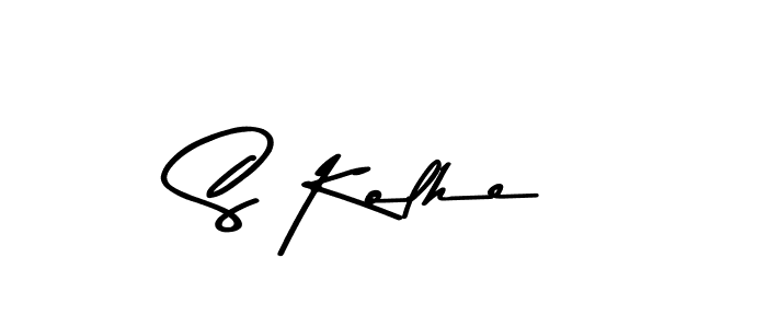 Also You can easily find your signature by using the search form. We will create S Kolhe name handwritten signature images for you free of cost using Asem Kandis PERSONAL USE sign style. S Kolhe signature style 9 images and pictures png