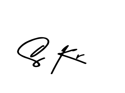 How to Draw S Kr signature style? Asem Kandis PERSONAL USE is a latest design signature styles for name S Kr. S Kr signature style 9 images and pictures png
