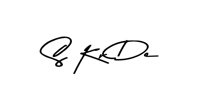 The best way (Asem Kandis PERSONAL USE) to make a short signature is to pick only two or three words in your name. The name S Kr De include a total of six letters. For converting this name. S Kr De signature style 9 images and pictures png