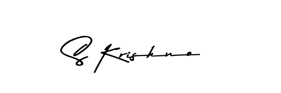 Asem Kandis PERSONAL USE is a professional signature style that is perfect for those who want to add a touch of class to their signature. It is also a great choice for those who want to make their signature more unique. Get S Krishno name to fancy signature for free. S Krishno signature style 9 images and pictures png