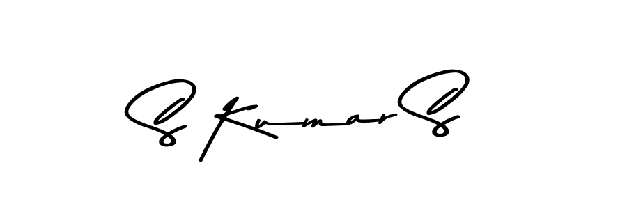 Asem Kandis PERSONAL USE is a professional signature style that is perfect for those who want to add a touch of class to their signature. It is also a great choice for those who want to make their signature more unique. Get S Kumar S name to fancy signature for free. S Kumar S signature style 9 images and pictures png