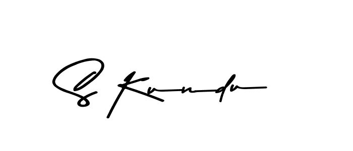 The best way (Asem Kandis PERSONAL USE) to make a short signature is to pick only two or three words in your name. The name S Kundu include a total of six letters. For converting this name. S Kundu signature style 9 images and pictures png