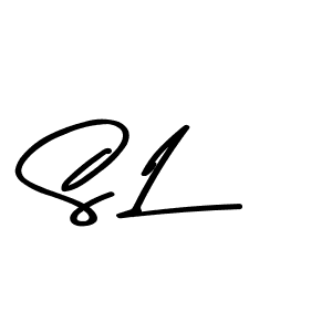 How to make S L signature? Asem Kandis PERSONAL USE is a professional autograph style. Create handwritten signature for S L name. S L signature style 9 images and pictures png