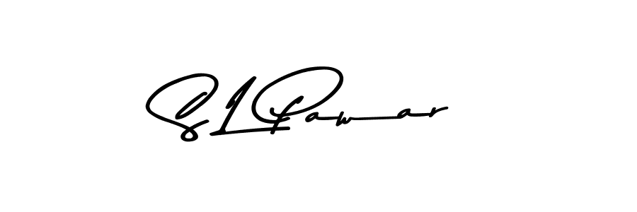 Asem Kandis PERSONAL USE is a professional signature style that is perfect for those who want to add a touch of class to their signature. It is also a great choice for those who want to make their signature more unique. Get S L Pawar name to fancy signature for free. S L Pawar signature style 9 images and pictures png