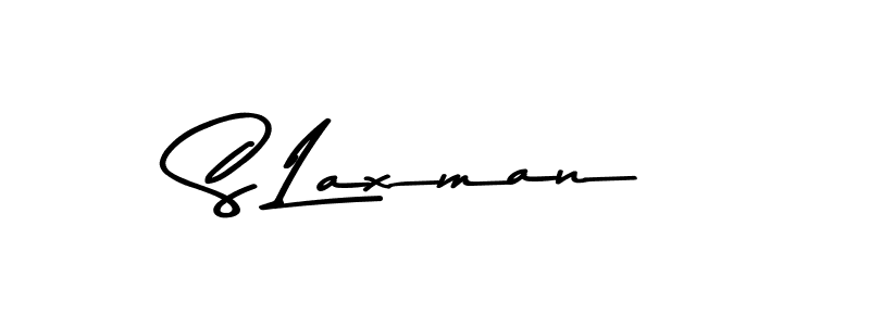 Design your own signature with our free online signature maker. With this signature software, you can create a handwritten (Asem Kandis PERSONAL USE) signature for name S Laxman. S Laxman signature style 9 images and pictures png