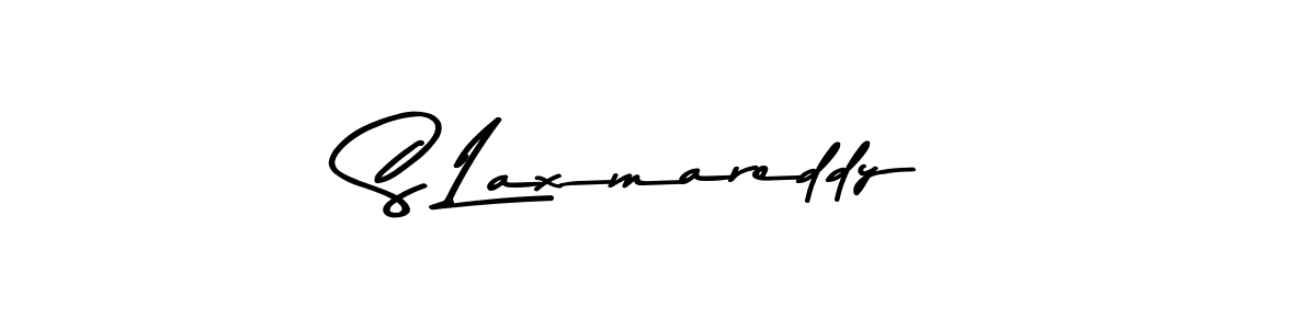 Use a signature maker to create a handwritten signature online. With this signature software, you can design (Asem Kandis PERSONAL USE) your own signature for name S Laxmareddy. S Laxmareddy signature style 9 images and pictures png