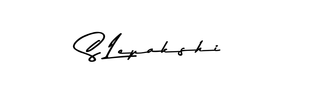 You should practise on your own different ways (Asem Kandis PERSONAL USE) to write your name (S Lepakshi) in signature. don't let someone else do it for you. S Lepakshi signature style 9 images and pictures png