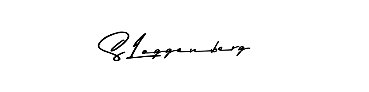 Also we have S Loggenberg name is the best signature style. Create professional handwritten signature collection using Asem Kandis PERSONAL USE autograph style. S Loggenberg signature style 9 images and pictures png